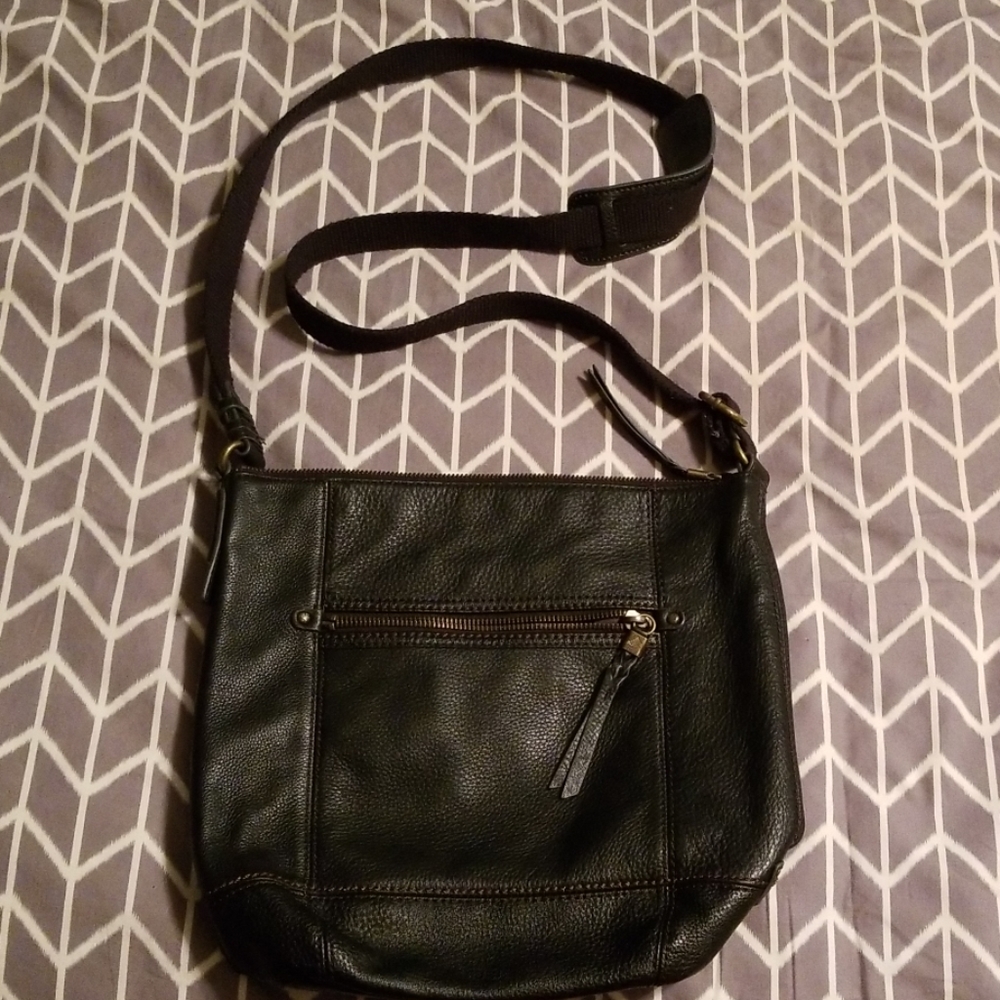 Sak Black Leather Crossbody